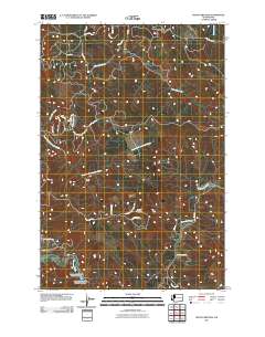 Mount Brynion 2011 topographic map thumbnail