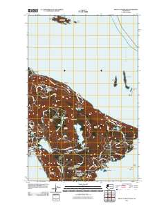 Mount Constitution 2011 topographic map thumbnail