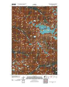 Mount Redoubt 2011 topographic map preview