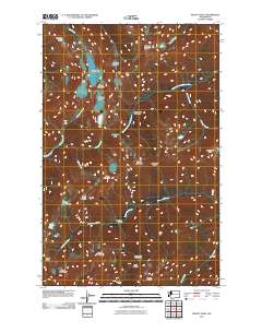 Mount Steel 2011 topographic map thumbnail