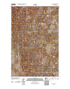 Mud Spring 2011 topographic map thumbnail