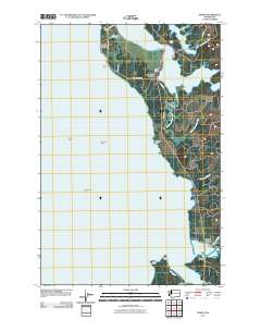 Nemah 2011 topographic map thumbnail