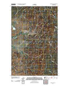 Nespelem NE 2011 topographic map thumbnail