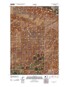 Nine Canyon 2011 topographic map thumbnail