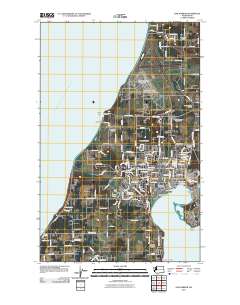 Oak Harbor 2011 topographic map thumbnail