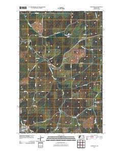 Oakesdale 2011 topographic map thumbnail
