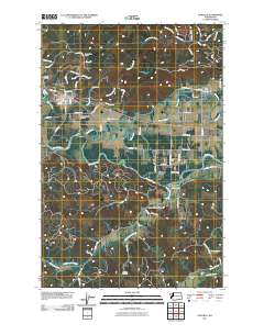 Oakville 2011 topographic map thumbnail
