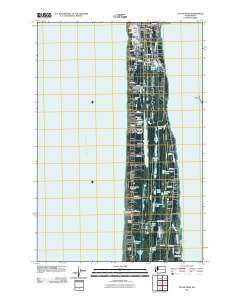 Ocean Park 2011 topographic map thumbnail