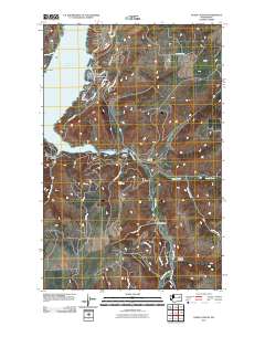 Olsen Canyon 2011 topographic map thumbnail