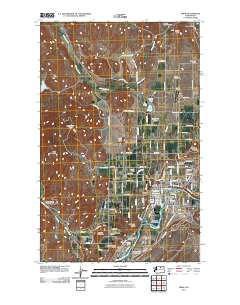 Omak 2011 topographic map thumbnail