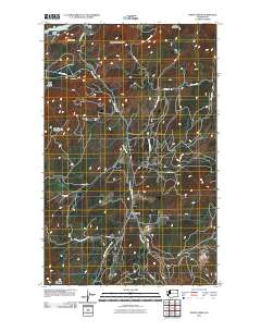 Onion Creek 2011 topographic map thumbnail