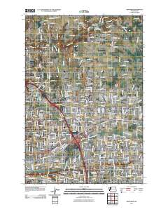 Orchards 2011 topographic map thumbnail