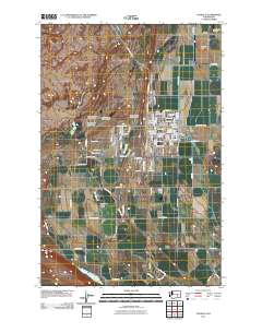 Othello 2011 topographic map preview