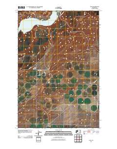 Page 2011 topographic map thumbnail