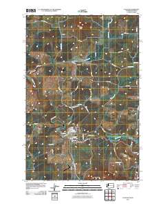 Palouse 2011 topographic map thumbnail