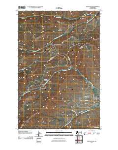 Pine Mountain 2011 topographic map thumbnail