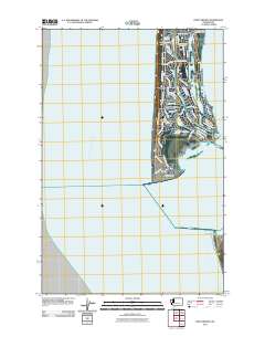 Point Brown 2011 topographic map thumbnail