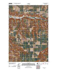 Pomeroy 2011 topographic map thumbnail
