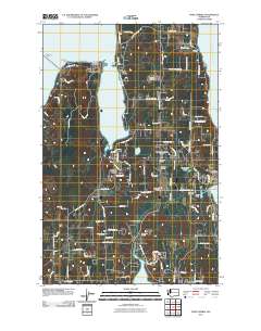 Port Gamble 2011 topographic map thumbnail