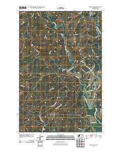 Prices Peak 2011 topographic map thumbnail