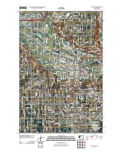 Puyallup 2011 topographic map thumbnail