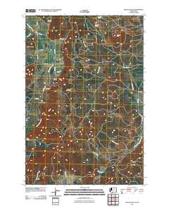 Quigley Butte 2011 topographic map thumbnail
