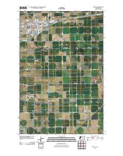 Quincy 2011 topographic map thumbnail