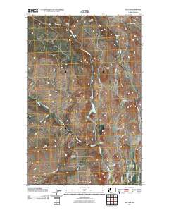 Rat Lake 2011 topographic map thumbnail