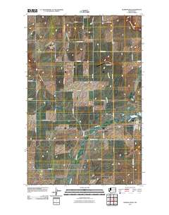 Reardan West 2011 topographic map thumbnail