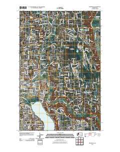 Redmond 2011 topographic map thumbnail