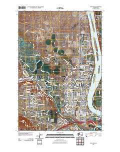 Richland 2011 topographic map thumbnail