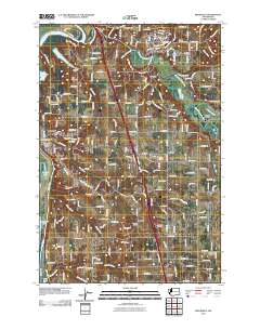 Ridgefield 2011 topographic map thumbnail