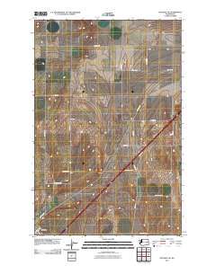 Ritzville NE 2011 topographic map thumbnail
