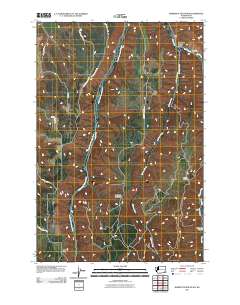 Robinette Mountain 2011 topographic map thumbnail