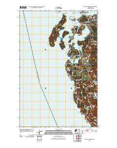 Roche Harbor 2011 topographic map thumbnail