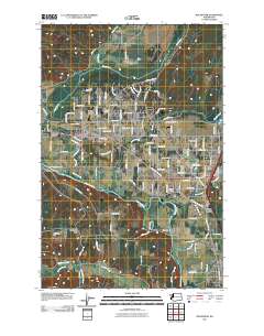 Rochester 2011 topographic map thumbnail
