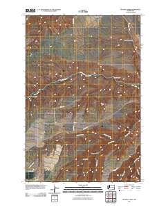 Rockpile Creek 2011 topographic map thumbnail