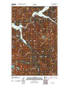Ross Dam 2011 topographic map thumbnail