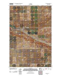 Roxboro 2011 topographic map thumbnail