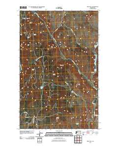 Ruby Hill 2011 topographic map thumbnail