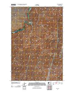Rulo 2011 topographic map preview
