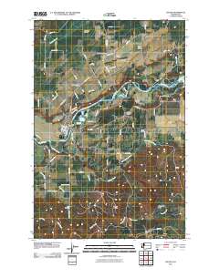 Toledo 2011 topographic map thumbnail