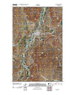 Tonasket 2011 topographic map thumbnail