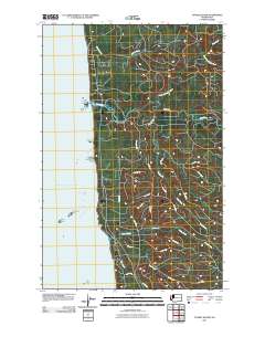Tunnel Island 2011 topographic map thumbnail