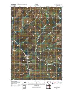 Uniontown 2011 topographic map thumbnail