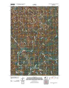 Upper Naselle River 2011 topographic map thumbnail