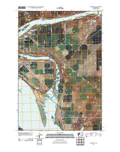 Humorist 2011 topographic map thumbnail