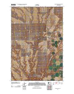 Lenzie Ranch 2011 topographic map thumbnail