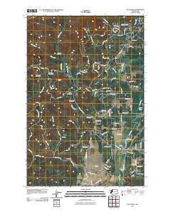 Littlerock 2011 topographic map thumbnail