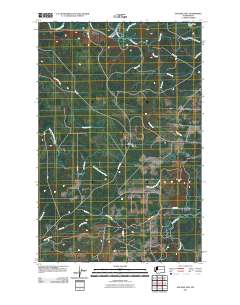 Macafee Hill 2011 topographic map thumbnail